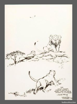 José Ruy - Dibujo original drawing - 1984 | todocoleccion (Buy It Now)