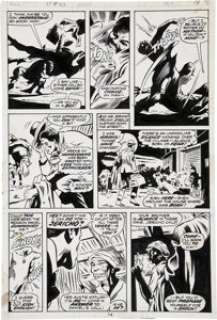 Gene Colan and Dan Adkins Strange Tales #169 Brother Voodoo page 14 Original Art (Marvel, 1973). Jericho Drumm -