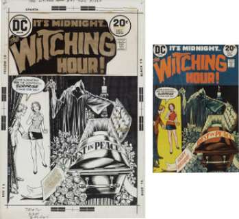 Nick Cardy The Witching Hour #37 Cover Original Art (DC, 1973). Nick Cardy, perhaps best known for his -