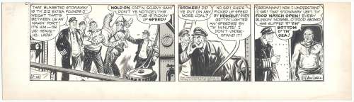 Van Buren - ABBIE ’N’ SLATS, Daily Strip | Russ Cochran