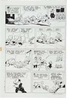 Carl Barks Uncle Scrooge #59 "North of the Yukon" Page 14 Original Art (Gold Key, 1965). In an effort to - | Heritage