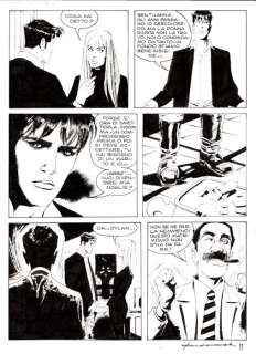 Roi, Corrado | Roi, Corrado - Tavola Originale - Dylan Dog Speciale #19 "La peste" - (2005) | Catawiki