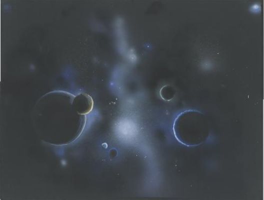 Jean-Claude Mézières | Valérian, Les astéroïdes de Shimballil, illustration | Galerie 9ème Art