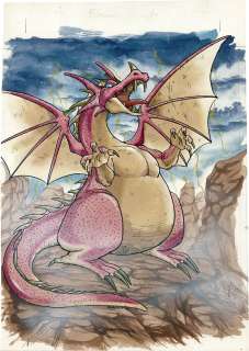 Junya Furusawa Hand-drawn color illustration (main line copy) "Dragon’s Heaven" | Mandarake (Big Web)