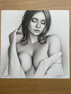 Yaroslav Novostavskiy | Yaroslav Novostavskiy ‘Perfect Lines’ - Original drawing - Signed- Size: 30 x 30cm. - (2022) | Catawiki