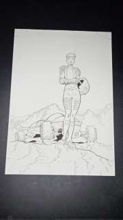 Henriet, Alain | Henriet, Alain - Dessin original pour un ex-libris - Golden Cup - (2005) | Catawiki