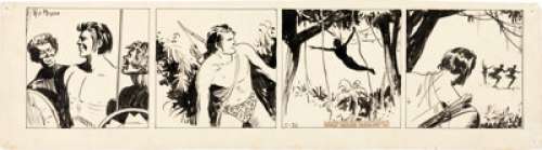 Rex Maxon Tarzan Daily Comic Strip #0-32 Original Art (United Feature Syndicate, 1934). In March 1929, Rex Maxon -