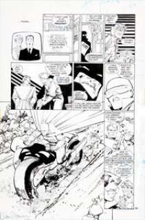 Frank Miller and Klaus Janson Batman: The Dark Knight Returns #2 Batman and Robin Ride the Batcycle Page 38 Original - | Heritage
