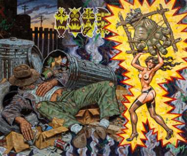 Robert Williams The Flotsam Dilettante and the Little Visitation That Only a Derelic Could Understand Painting - | Heritage