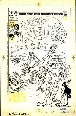 Bolling-Little Archie #566-Original Art (1987) | Russ Cochran