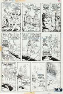 Jack Katz and Bill Everett Fear #10 "Spell of the Sea Witch" Page 6 Original Art (Marvel, 1972). -