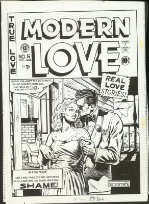 EC LIBRARY PRODUCTION MATERIAL COVER STAT- Modern Love NO.5 | Russ Cochran