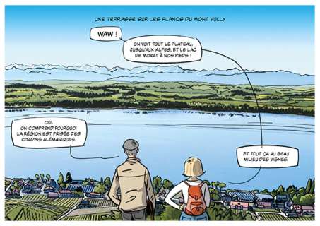 CHRISTIAN MOREILLON _ "Sur la piste du chasselas"_ Tirage page 6 | Galerie Neuf