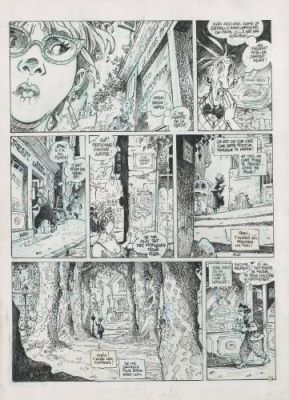 Régis Loisel | La Dernière Maison Juste Avant la Forêt, planche 15 | Galerie 9ème Art