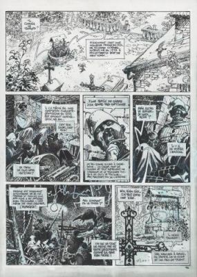 Régis Loisel | La Dernière Maison Juste Avant la Forêt, planche 94 | Galerie 9ème Art