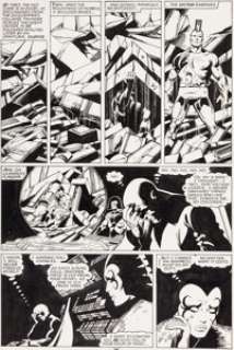 John Byrne and Terry Austin X-Men #137 Page 36 Gladiator, Xavier, Lilandra Original Art (Marvel, 1980). We all -