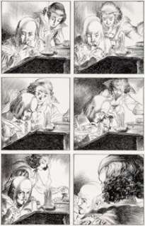 Charles Vess Sandman #75 Page 2 Original Art (DC/Vertigo, 1996). In the last issue of writer Neil Gaiman‘s -