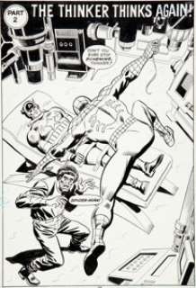 Win Mortimer, Mike Esposito, and Ricardo Villamonte Spidey Super Stories #51 Story Splash Page 7 Original Art -