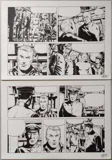 De Luca, Giuseppe - De Luca, Giuseppe - Tavola originale "Buck Danny origines - Le Pilote à l‘aile brisée"