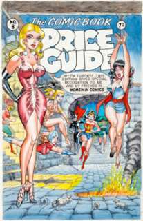 Bill Ward Overstreet Comic Book Price Guide #8 Cover Painting Original Art (Bob Overstreet, 1978). Bill Ward -