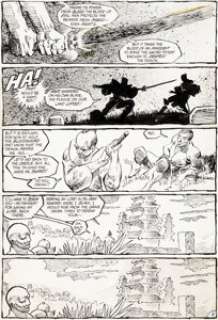 Frank Miller Ronin #1 Story Page 5 Original  Art (DC, 1983)....