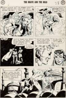Joe Kubert The Brave and the Bold #15 Story Page 6 Original Art (DC, 1957). Jon Haraldson, aka the Viking - | Heritage