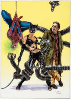 Tom Fleming GAG! Magazine Cover Original Art (Barrister, 2004)....