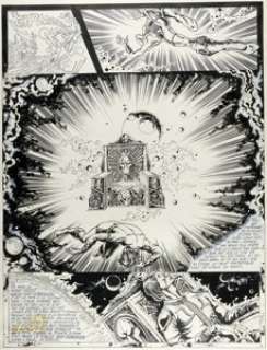 Philippe Druillet Les Six Voyages de Lone Sloane Planche 2 (Dargaud, 1972).... | Heritage