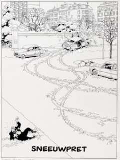  - Theo van den Boogaard Léon-La-Terreur Â« Le blanc manteau d‘hermine Â» Planche 1 (1983)....