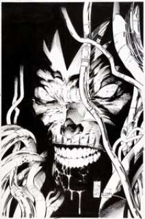  - Marc Silvestri and Matt Banning Cyberforce #18 Variant Cover Original Art (Image, 1996)....