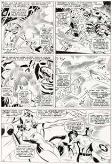 Don Heck The Avengers #37 Story Page 12 Scarlet Witch and Captain America Original Art (Marvel, 1967).... | Heritage