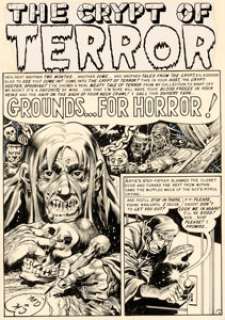 Jack Davis Tales From the Crypt #29 Story Page 1 Original Art (EC, 1952).... | Heritage