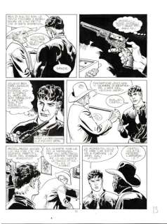 Diso, Roberto - | Diso, Roberto - 3x Tavole Originali - Mister No #106 "Il marchio dell’assassino" - (1984) | Catawiki