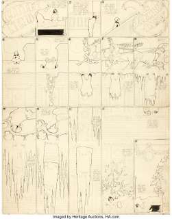 Winsor McCay Little Nemo In Slumberland Sunday Comic Strip Original Art dated 12-13-1908 (New York Herald, 1908)....