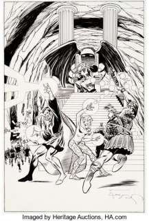 Frank Miller and Tom Palmer Doctor Strange #46 Cover Original Art (Marvel, 1981). This thrilling, notable - | Heritage