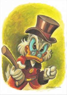 Joan Vizcarra | Uncle Scrooge - Original Painting - Joan Vizcarra - Acrylic Art - Original Artwork | Catawiki