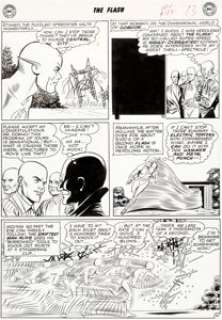 Carmine Infantino and Joe Giella Flash#132 Story Page 10 Original Art (DC, 1962).... | Heritage
