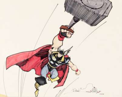 Walt Simonson - Thor Specialty Illustration Original Art (1981).... | Heritage