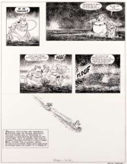 Philippe Luguy Percevan Les Sceaux De L‘Apocalypse #11 Planche de Fin 46 (Dargaud, 2001)....