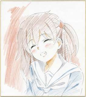 Hiroshi Tomioka Hand-Drawn Color Shikishi "Selector Infected Wixoss" | Mandarake (Big Web)
