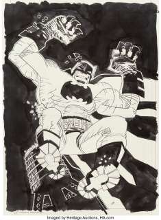 Frank Miller | The Dark Knight Returns Specialty Illustration Original Art (2021). | Heritage