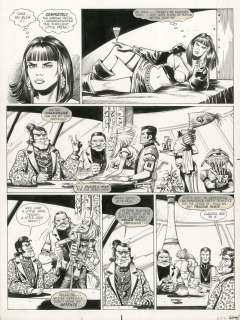 Massimo Belardinelli - 2000Ad Prog 597 Pg20 - Moonrunners - Massimo Belardinelli Art
