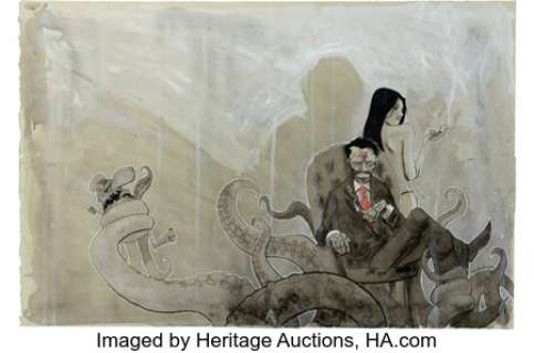 Templesmith, Ben - Ben Templesmith Wormwood: Gentleman Corpse "Only Hurts When I Pee" Volume 2/3 Deviant Edition Wraparound Cover...