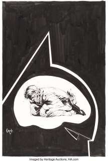 Greg Capullo - Batman #15 Cover Original Art (DC, 2013)....