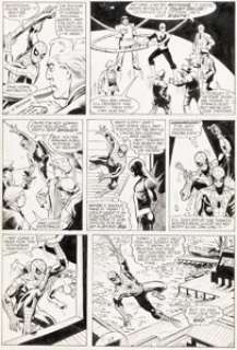 Mooney, Jim - Jim Mooney and Greg LaRocque Web of Spider-Man #5 Story Page 22 Original Art (Marvel, 1985)....