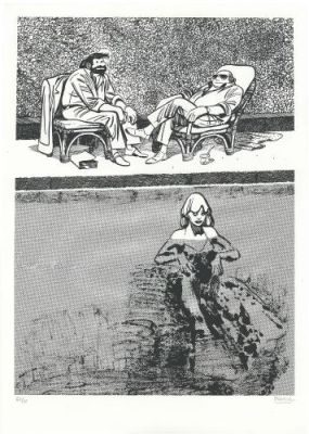 Blutch | Tif et Tondu, Cahier 1, tirage | Galerie 9ème Art
