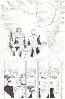 Lim, Ron - Ron Lim and Andy Smith Thanos The Infinity Finale Story Page 64 Original Art (Marvel, 2016)....