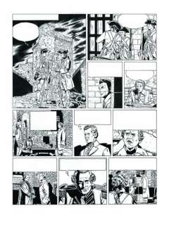 Marniquet, Frédéric | Marniquet, Frédéric - Planche originale - Spirits of Scotland T3 - Le Trésor du pendu - (2022) | Catawiki