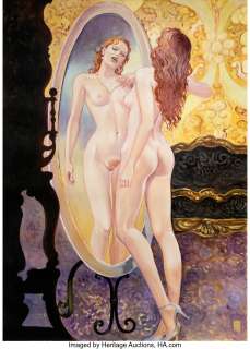 Manara, Milo | Milo Manara Peintre et Modèle Cover Original Art (Drugstore, 2011).... | Heritage
