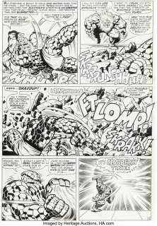 Kirby, Jack | Jack Kirby and Joe Sinnott Fantastic Four #63 Story Page 12 Original Art (Marvel, 1967).... | Heritage
